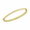 Greek Design Tricolor Bangle Real 14K Gold - besenn