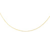 1mm Round Omega Chain Necklace Real Solid 14K Yellow Gold Screw Off Lock GREAT!