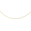 1.5mm Round Omega Chain Necklace Real Solid 14K YellowGold Screw Off Lock GREAT!